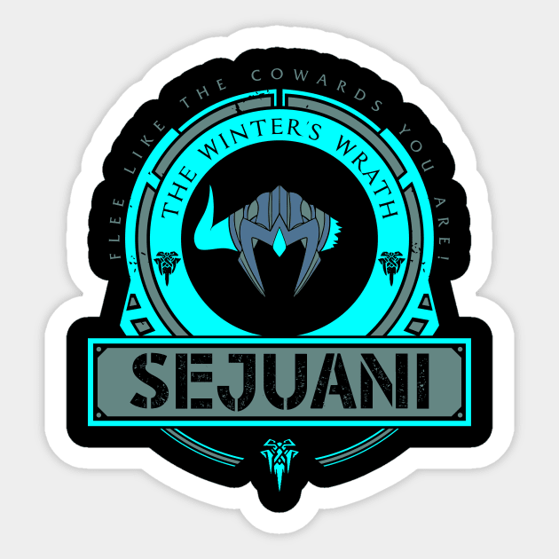 SEJUANI - LIMITED EDITION Sticker by DaniLifestyle